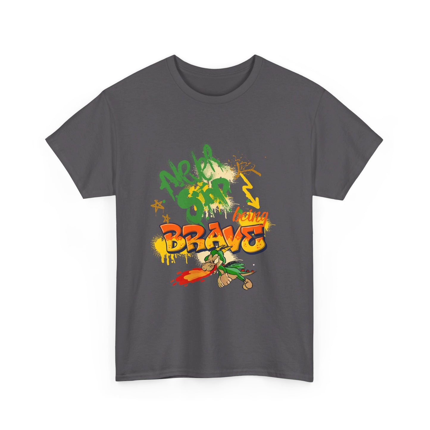 **Never Stop Being Brave** ™ Adult Unisex Tee