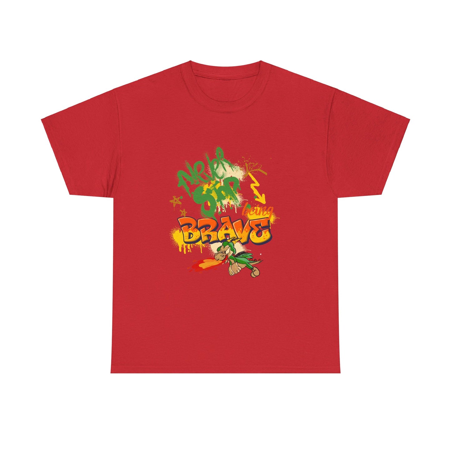 **Never Stop Being Brave** ™ Adult Unisex Tee