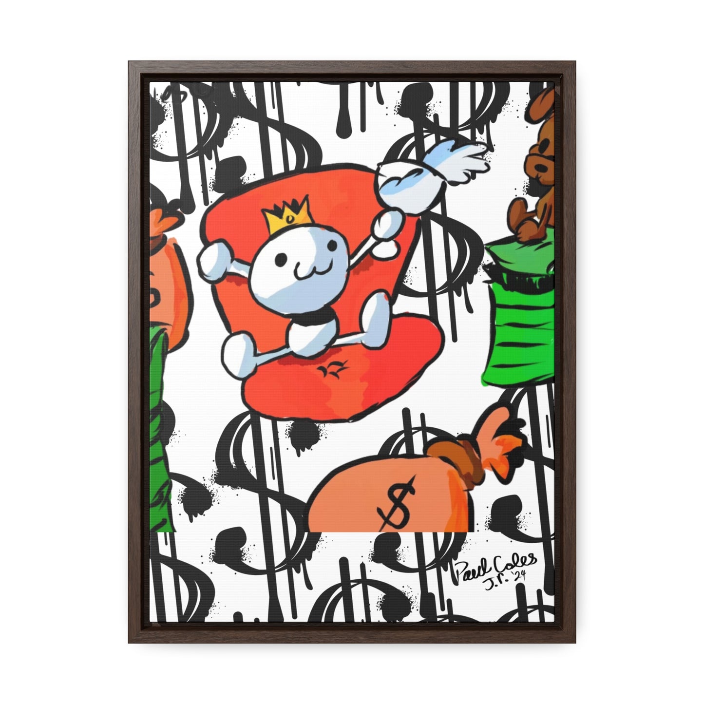 Big Dreams Gallery Canvas Wraps, Vertical Frame