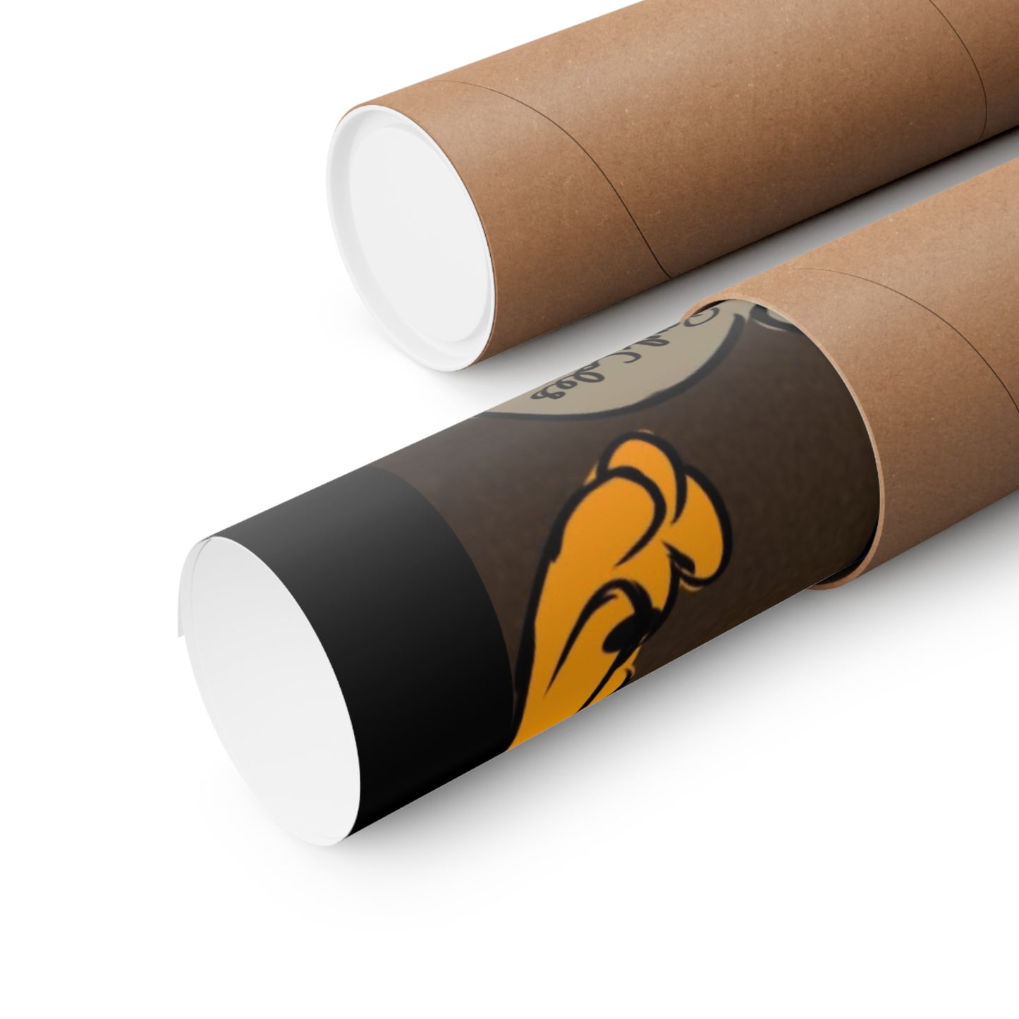 Pick a Side! (Between 2 Worlds) Matte Horizontal Posters