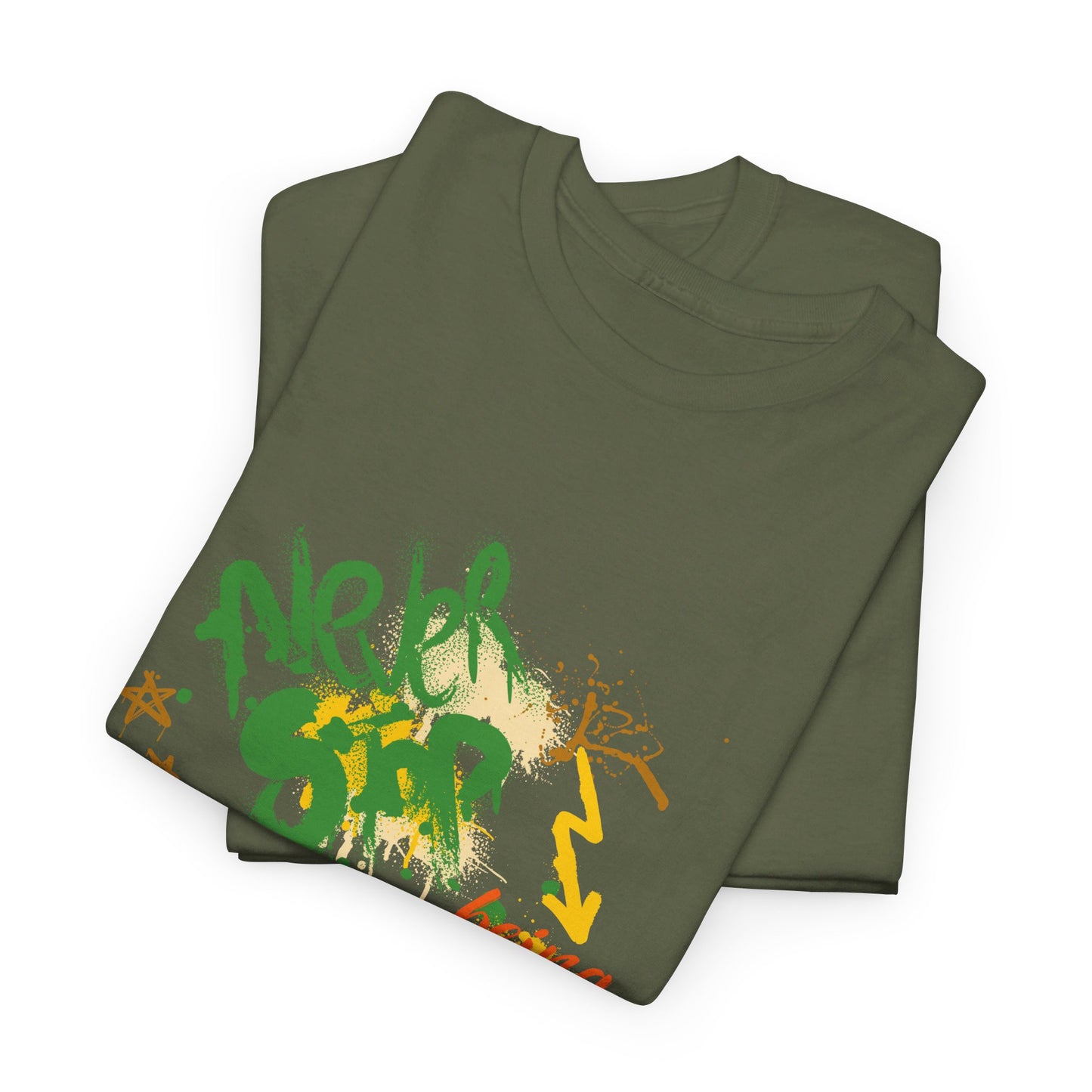 **Never Stop Being Brave** ™ Adult Unisex Tee