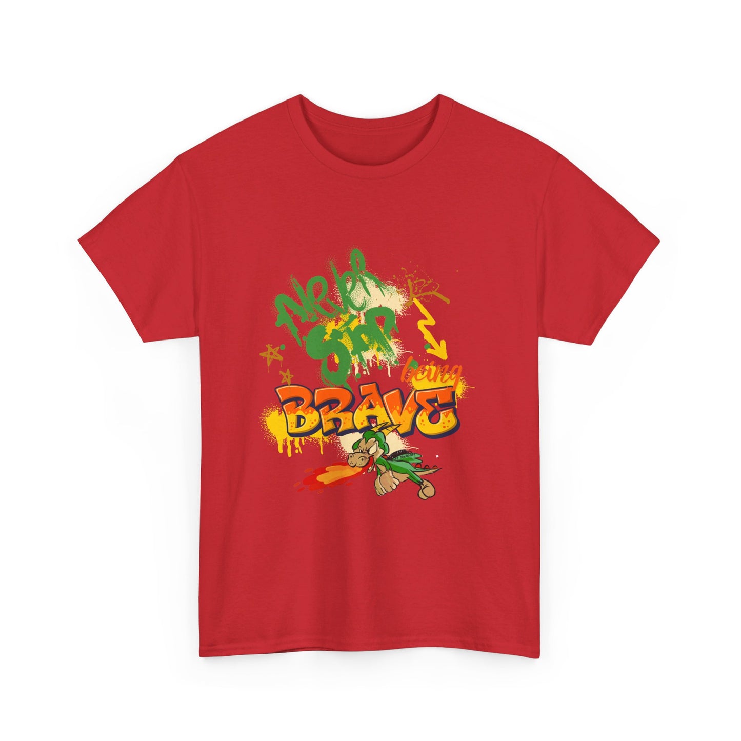 **Never Stop Being Brave** ™ Adult Unisex Tee