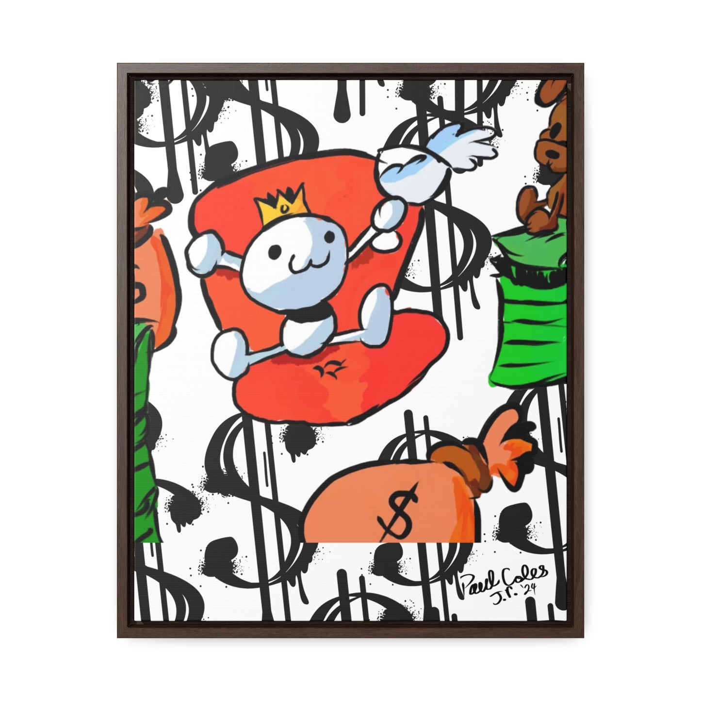 Big Dreams Gallery Canvas Wraps, Vertical Frame