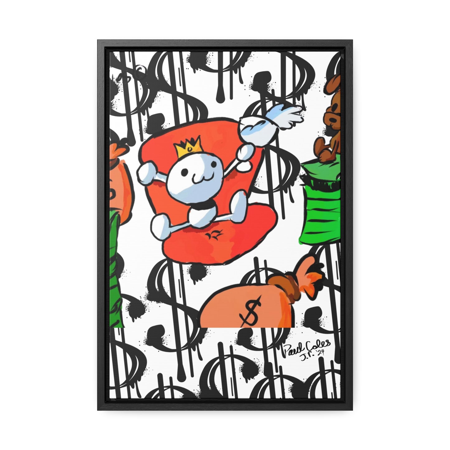Big Dreams Gallery Canvas Wraps, Vertical Frame
