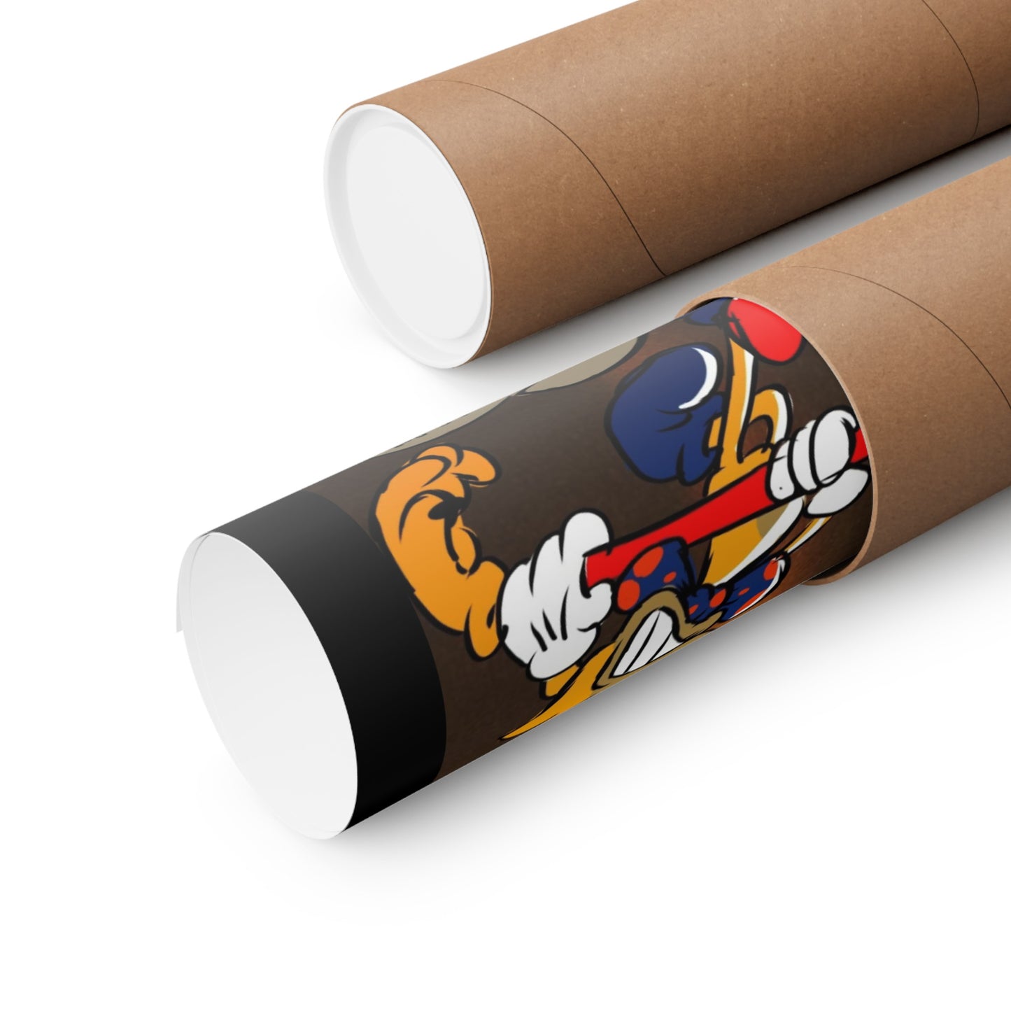 Pick a Side! (Between 2 Worlds) Matte Horizontal Posters