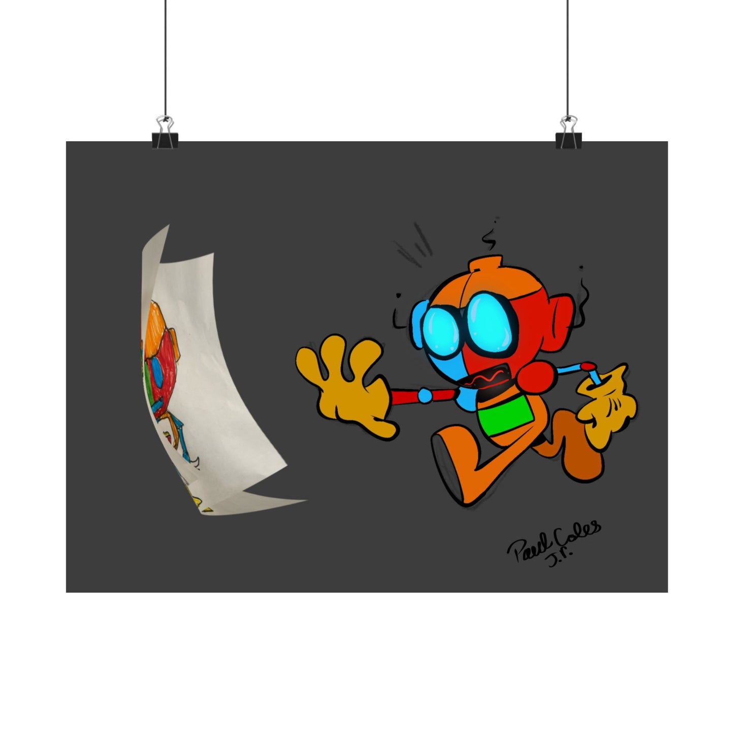 Android Irony Matte Horizontal Posters