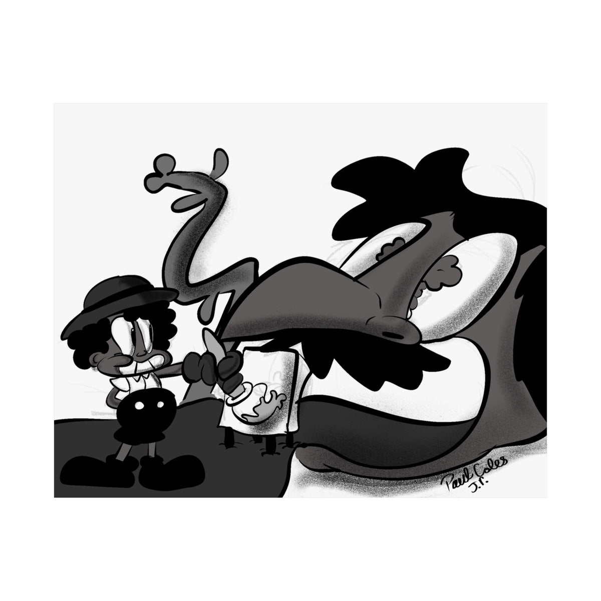 Jack & Bean Stalk Matte Horizontal Posters