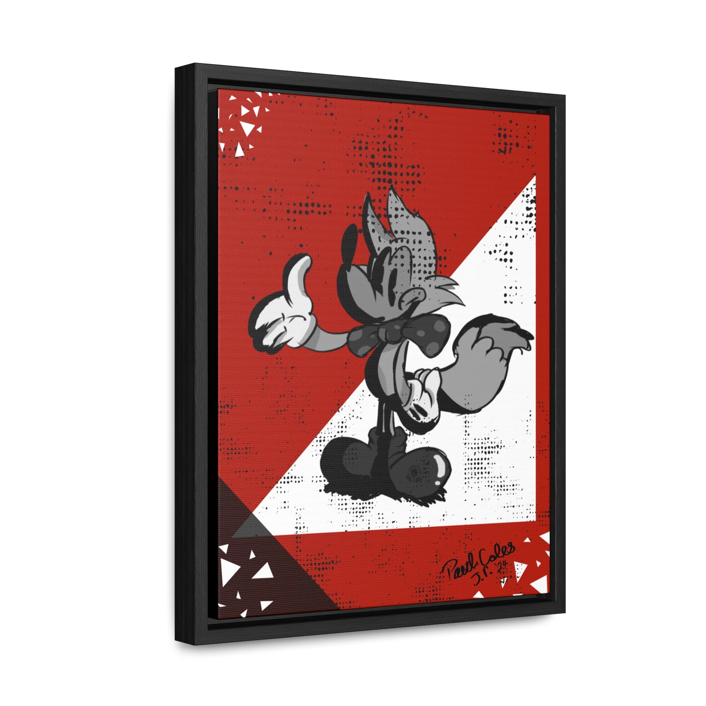 Vintage Mini Duke Gallery Canvas Wraps, Vertical Frame