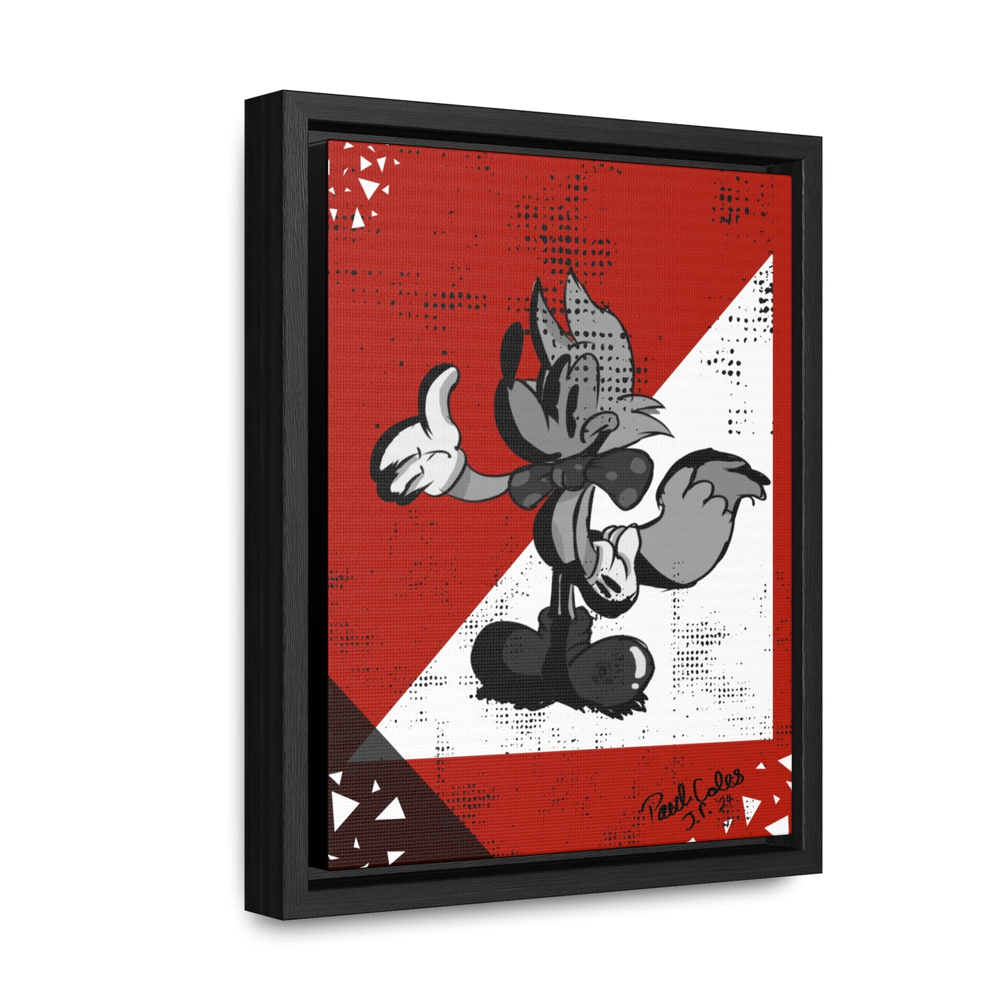 Vintage Mini Duke Gallery Canvas Wraps, Vertical Frame