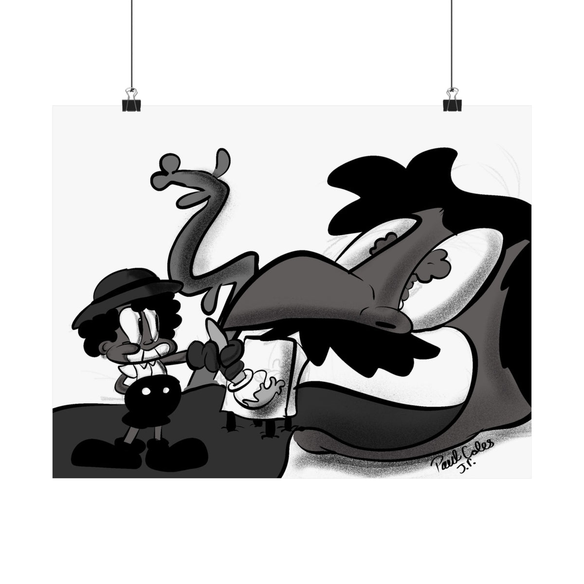 Jack & Bean Stalk Matte Horizontal Posters