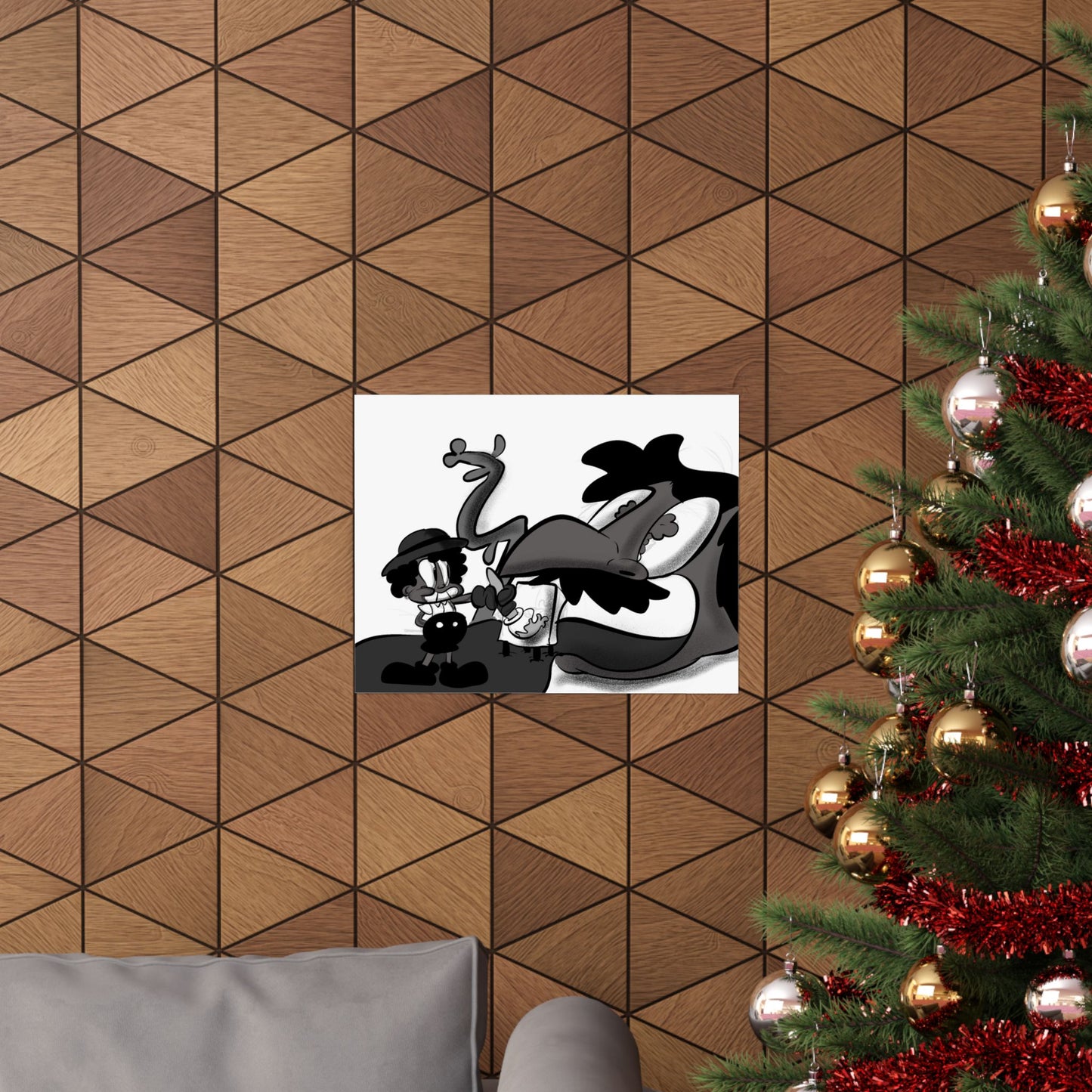 Jack & Bean Stalk Matte Horizontal Posters