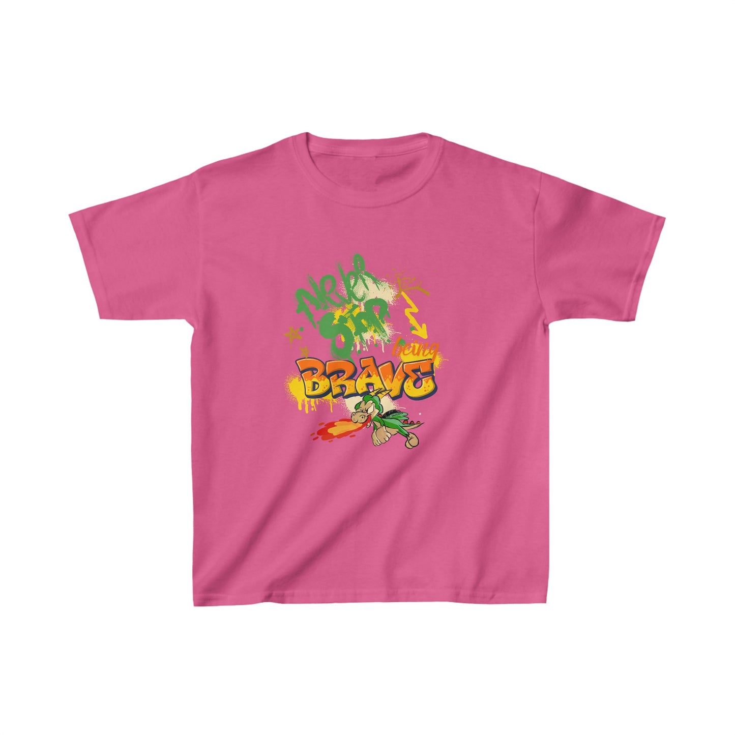 **Never Stop Being Brave** ™ Kids Tee