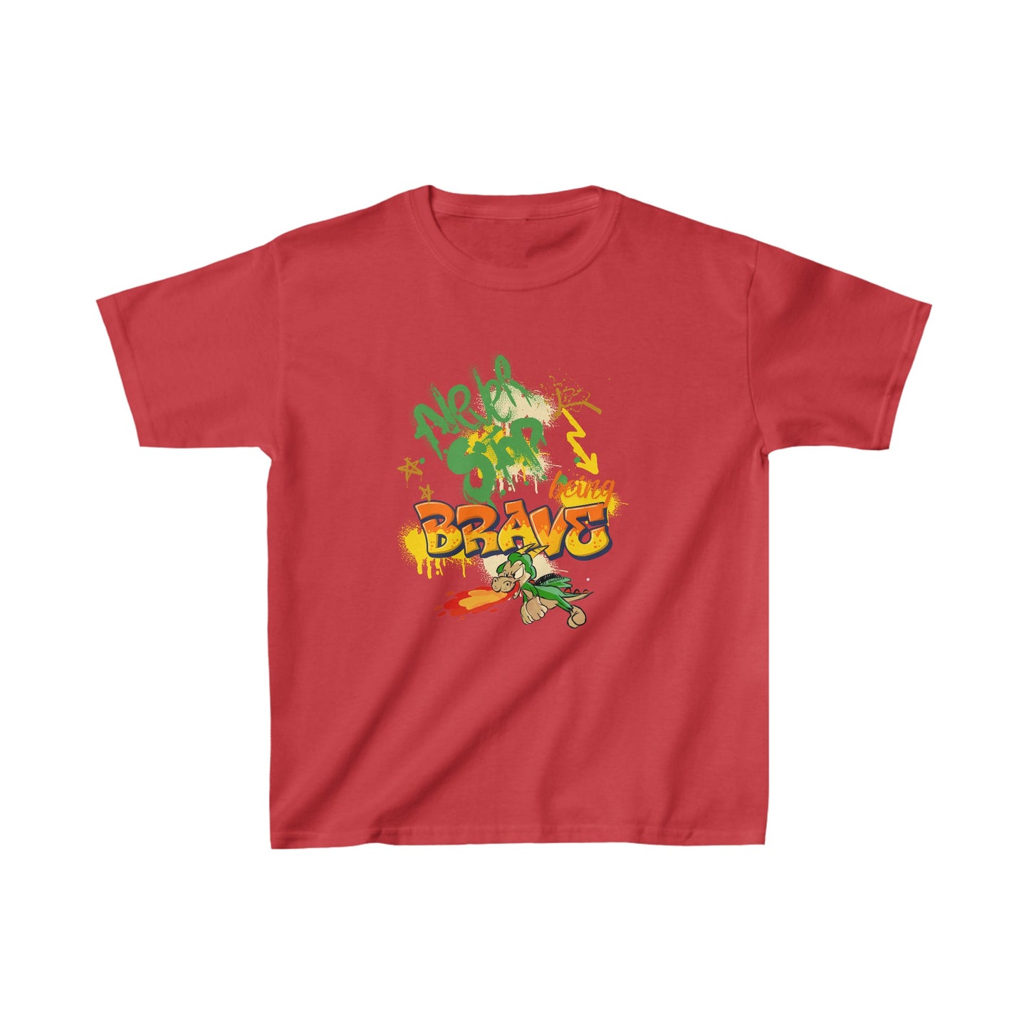 **Never Stop Being Brave** ™ Kids Tee