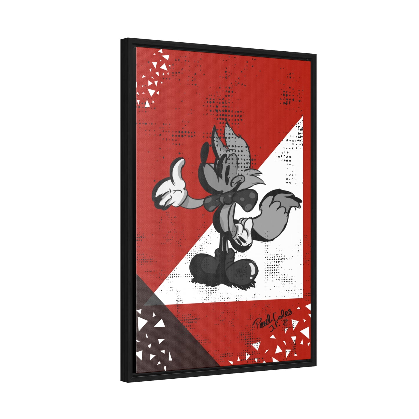 Vintage Mini Duke Gallery Canvas Wraps, Vertical Frame