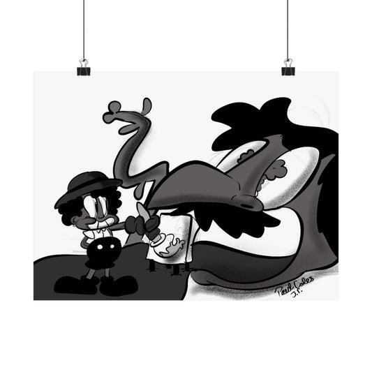 Jack & Bean Stalk Matte Horizontal Posters