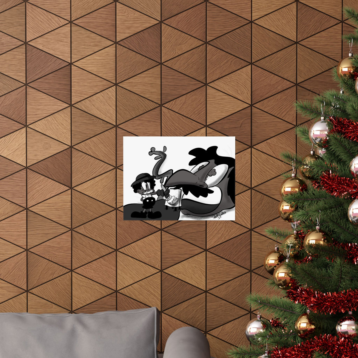 Jack & Bean Stalk Matte Horizontal Posters