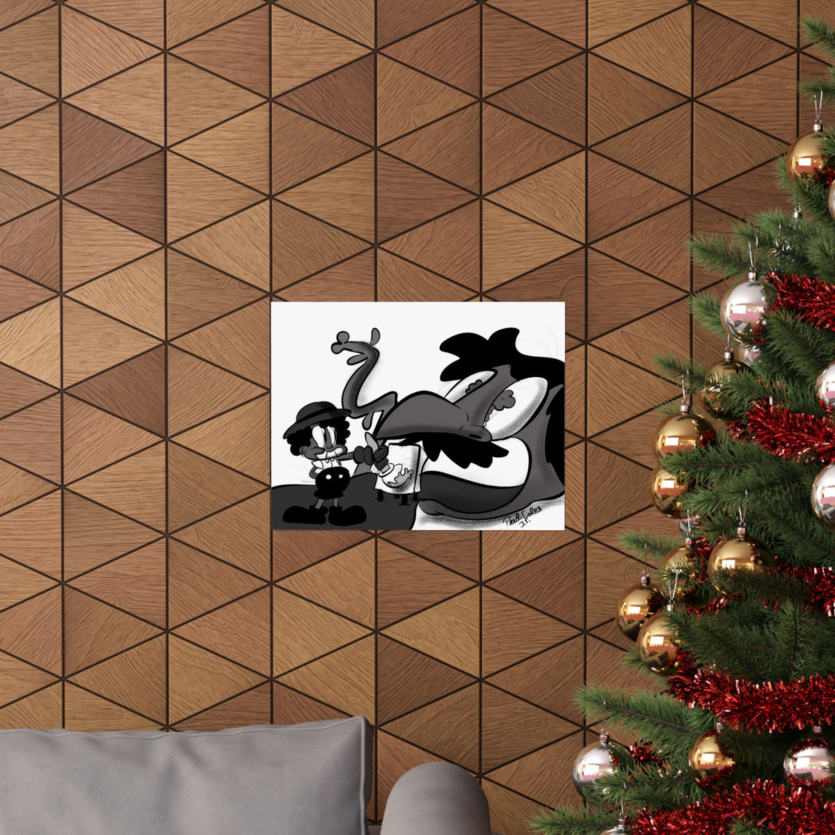 Jack & Bean Stalk Matte Horizontal Posters