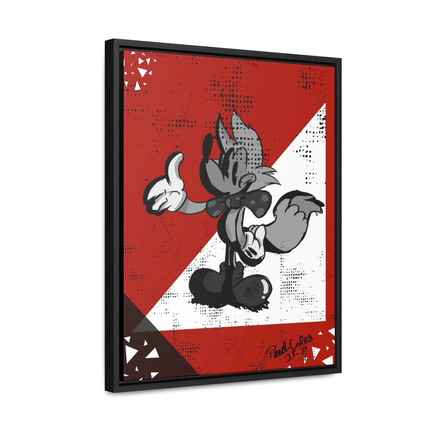 Vintage Mini Duke Gallery Canvas Wraps, Vertical Frame